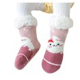 thumbnail image 3 of HuangHuanChen Fuzzy Socks Warm Socks Cartoon Little Socks (0-4 Years Old) Multicolor, 3 of 8