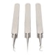 thumbnail image 3 of Pinzas Para Espinillas, Herramienta Ergonómica Para Remover Comedones, 3 Piezas De Acero Inoxidable Para Hombres Y Mujeres Para Viajes Para El Hogar ANGGREK ID1412, 3 of 8