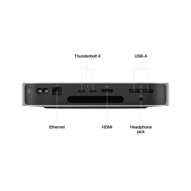 Apple 2023 Mac Mini Desktop Computer M2 chip with 8‑core CPU and 10‑core GPU, 8GB Unified Memory, 256GB SSD Storage, Gigabit Ethernet. Works with Apple 2023 Mac Mini Desktop Computer M2 chip with 8‑core CPU and 10‑core GPU, 8GB Unified Memory, 256GB SSD Storage, Gigabit Ethernet. Works with
