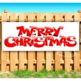 thumbnail image 1 of Merry Christmas 13 oz Vinyl Banner With Metal Grommets, 1 of 4