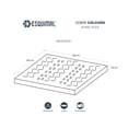 thumbnail image 4 of Esquimal Colchoneta Memory Foam 7.6 Cms. Topper 7 Zonas King Size Color Gris, 4 of 7