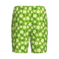 thumbnail image 2 of Lsque Daisies Flowers Mens Sleep Pajama Shorts,Short Pajama Pants, Cotton Ultra-Soft Knit-XX-Large, 2 of 9