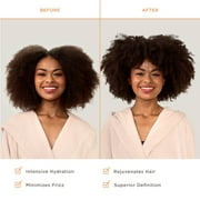 Hairitage S.O.S. Deep Moisture & Restore Deep Conditioner with Safflower Oil for Dry, Thick Hair | for Coily, Curly, Wavy Hair Types | for all genders, 13 fl. oz. pump dispenser
