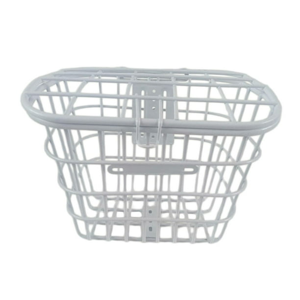 Bike Basket Quick Release Water Resistant Wire Basket Front
