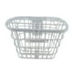 thumbnail image 2 of Cesta de ciclismo para bicicleta de liberación rápida, , fácil de montar, cesta para bicicletas eléctricas extraíble a prueba de herrumbre mo Blanco Soledad Cesta para bicicleta, 2 of 8