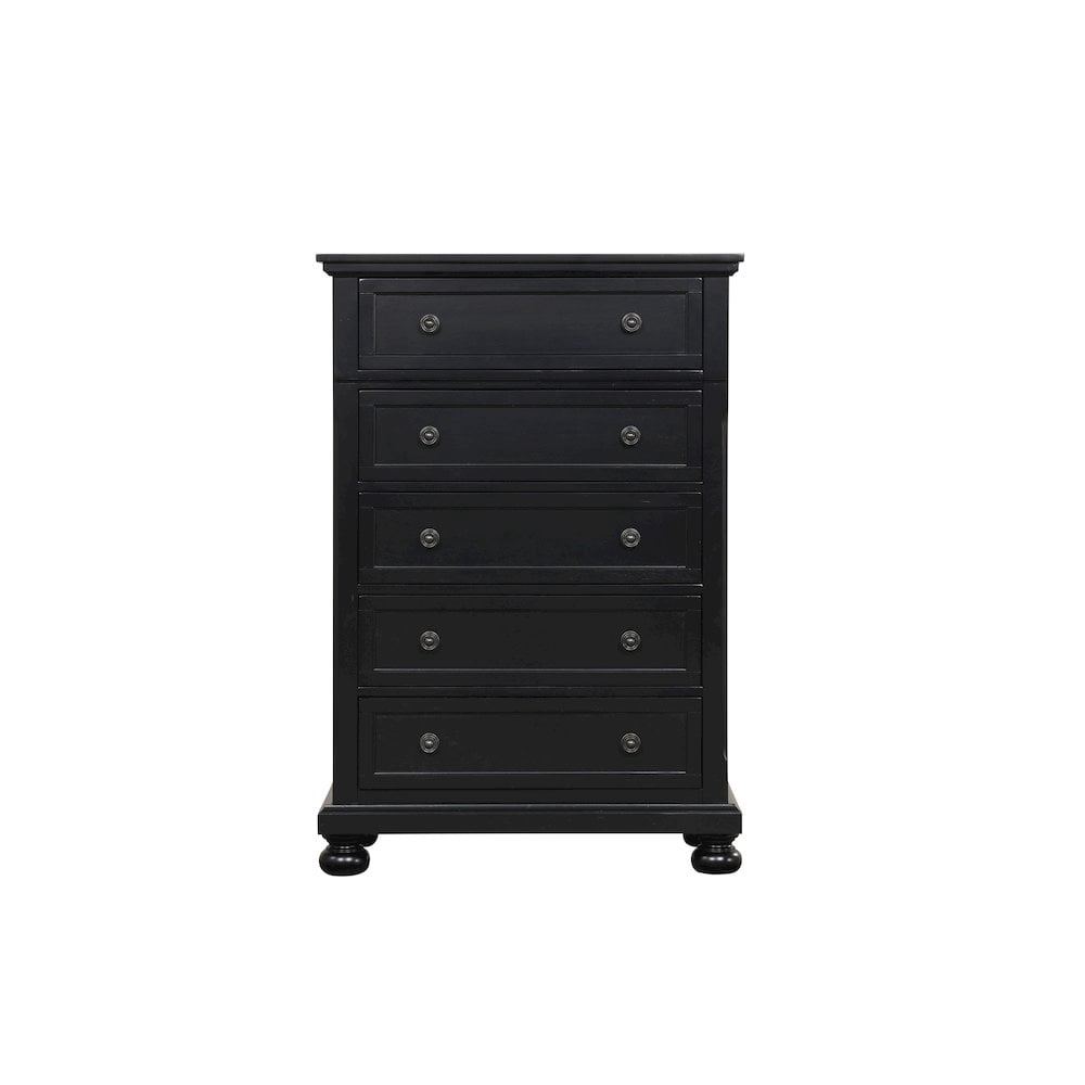 Glory Furniture Meade Chest in Black Color