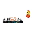 thumbnail image 1 of Escultura de ciervo colgante y estatua de serpiente para jardín, valla, porche, sala de estar, oficina, chimenea. Arte decorativo Feng Shui., 1 of 8