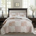 thumbnail image 1 of Ensemble de Courtepointe Douce de Luxe Rustique Chic, 1 of 15