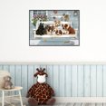 thumbnail image 3 of Cuadros Decorativos 5D DIY taladro completo diamante pintura perros gato punto de cruz bordado mosaico artesanía Kit pared arte decoración del hogar Ehuebsd Nuevos Originales, 3 of 7