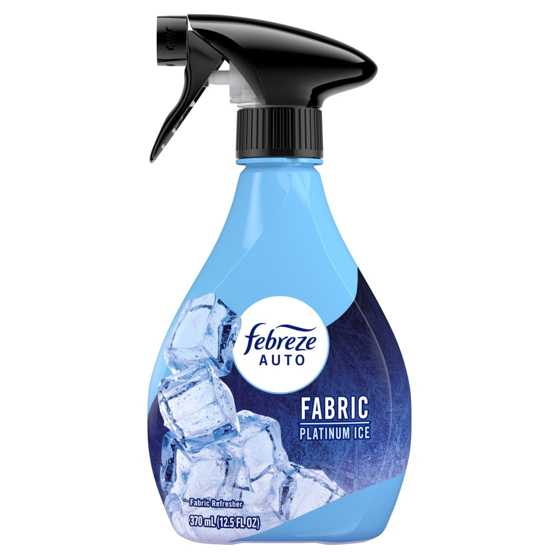 (2 pack) Febreze AUTO Car Fabric Spray, Odor Fighting Air Freshener, Platinum Ice, 12.5 fl oz