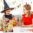 thumbnail image 5 of ELARA- 100 Halloween Candy Bags, Halloween Cellophane Candy Bags, 5 of 5