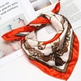 thumbnail image 2 of Prolriy Silk Scarf Protective Multi-Purpose Wrap Women Coverage Scarf Gift Headband Bandana Sets Scarf Satin Scarf for Women C, 2 of 2