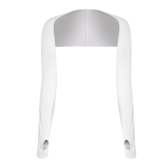 Cooling Shawl Arm Sleeve with Finger Hole, Comfortable & Breathable, Sun Protection Cooler Shrug