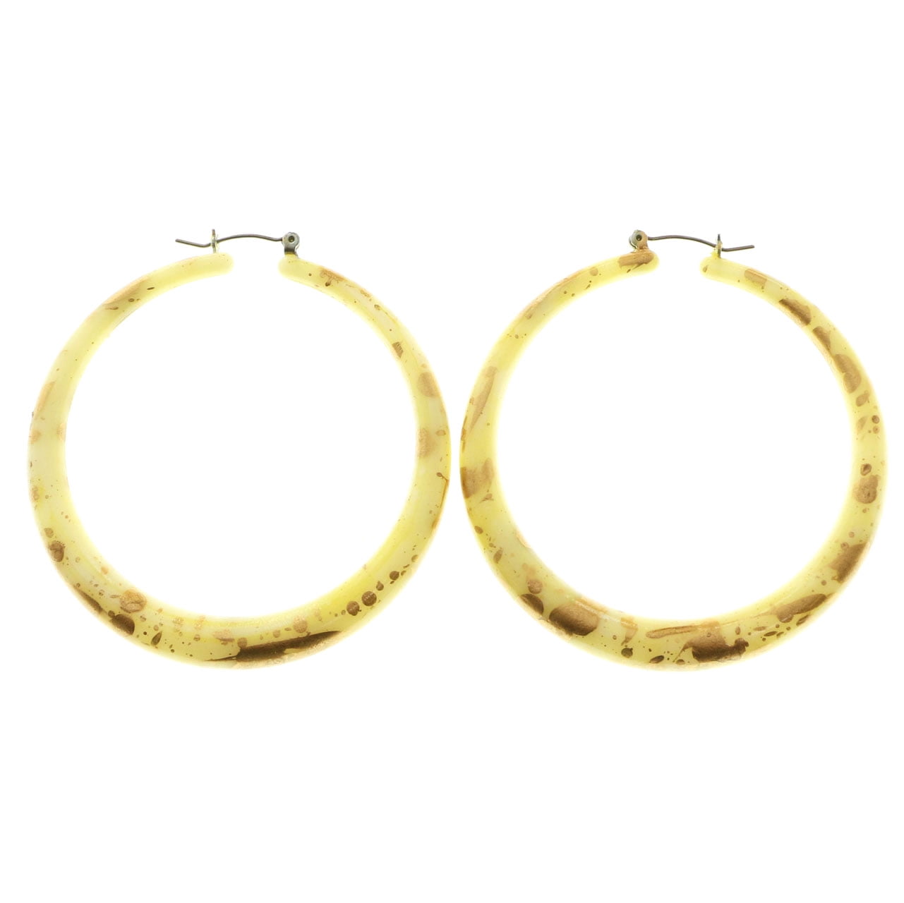 Mi Amore Hoop-Earrings Gold-Tone 