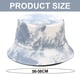 thumbnail image 2 of Circunferencia del sombrero: 56-58 cm, sombrero de pescador teñido anudado, sombrero de lavabo para mujer, sombrero casual con protector solar de doble cara, sombrero para el sol, 2 of 6
