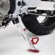thumbnail image 2 of Soporte de Patada Lateral de Motocicleta Hecho de Aluminio CNC Adjustable Antideslizante Anticorrosión rojo Macarena Soporte de pie lateral para motocicleta, 2 of 8