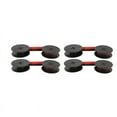 thumbnail image 1 of 4Pack Typewriter Ribbon Twin Spool Typewriter Ribbon Red and Black Twin Spool Replacement Pack for Most Typewriter, 1 of 5