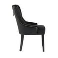 thumbnail image 2 of Plata Décor Chaise Isabella en Noir, 2 of 4