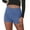 29# Blue, variant on Fshiont Women Sequin Shorts Low Rise Elastic Waist Bodycon Booty Shorts Glitter Night Out Party Hot Pants Red XL