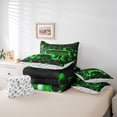 thumbnail image 6 of Castle Fairy Hexagon Video Game Twin Bedding Sets,Geometric Grid Bedding Comforter Set, 6 of 8