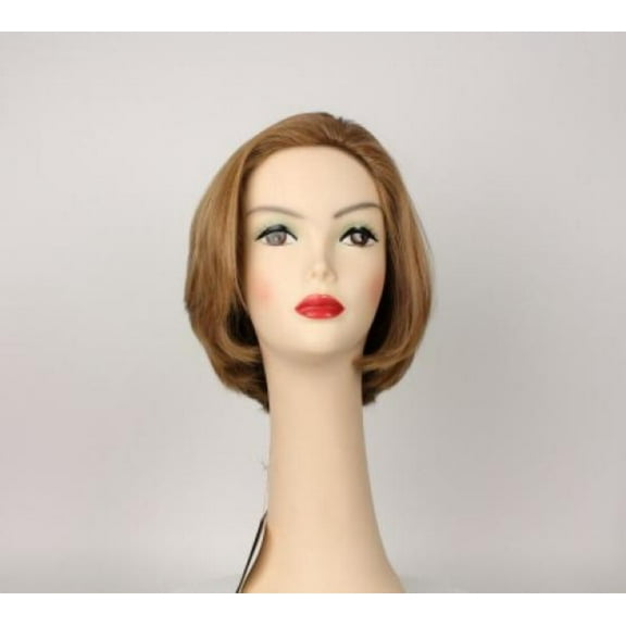 European Human Hair Freeda Wig Medium-Light Blonde Dorothy With Red Tones Size Large