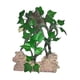 thumbnail image 5 of Decoración de ramas de árboles para trepar Reptiles Plantas Terrario Acuario Geckos Serpiente Cangrejo Hábitat Decoración de hábitat Rama de esquina Hiedra con roca, 5 of 8