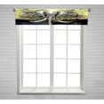 thumbnail image 1 of Cortina Valance ABPHQTO Elefante Siluetas Animales Jirafa Águilas 30x130 cm, 1 of 1