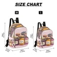 thumbnail image 2 of FORMRS Mini Backpack Purse for Women Travel Daypack Casual Shoulder Bag, Watercolor Jam, 2 of 7