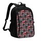 thumbnail image 1 of Balery Red And Blue Cars Mochila con carga USB para hombre y mujer - Mochila impermeable y antirrobo para laptop con puerto USB para viajes, trabajo, 1 of 7