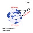 thumbnail image 3 of Pet Sun Hat with Ear Holes and Adjustable Strap for Cats and Dogs, Breathable for Outdoor Walks and Beach, 3 of 7
