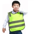 thumbnail image 2 of Chaleco reflectante de seguridad para niños de color amarillo fluorescente Sunnimix, 2 of 8