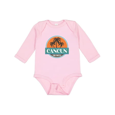 

Inktastic Cancun Mexico Vacation Trip Boys or Girls Long Sleeve Baby Bodysuit