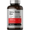 Nitric Oxide Max Supplement | 3000mg | 120 Capsules | Pre Workout for Men and Women | by Horbaach