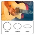 thumbnail image 3 of FUTUREORYY 2pcs Universal Acoustic Guitar Sound Hole Cover Wood For Beginners And Musicians, 3 of 8