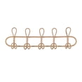 thumbnail image 1 of Wall Coat Rack Clothes Hooks Creative Simple Hanging Home Organization Hook Door 5 Hooks, 1 of 8