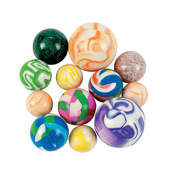 Fun Express Bouncing Ball Assortment 25 Pieces