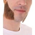 thumbnail image 3 of HPO Adult Men's Mutton Chops Side Burns Beard | Human Facial Hair Brown Color, 3 of 5