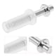 thumbnail image 3 of Kit de 4 piezas de herrajes para puertas plegables con pivotes superiores, repuestos para puertas corredizas de armario, 3 of 8