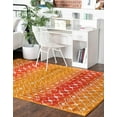 thumbnail image 4 of Rugs.com Moroccan Trellis Collection Rug – 8' x 10' Orange And Red Medium Rug Perfect For Living Rooms, Large Dining Rooms, Open Floorplans, 4 of 7