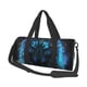 thumbnail image 1 of Easygdp Cool Blue Light Wolf Bolsa de Viaje, Bolsa de Mano, Bolsa de Gimnasio, Bolsa de Equipaje para Viaje, 1 of 6