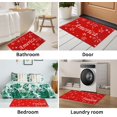 thumbnail image 4 of Kitchen Rugs, 2PCS Kitchen Mats for Floor Soft Comfort Cushioned Kitchen Rug, Washable Non-Slip Standing Mat for Home Kitchen, Floor, Sink, Laundry (Black&White), 4 of 5
