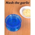 thumbnail image 3 of Garlic Presses Handy Mashed Garlic Manually Processor Food Chopper Fruit Slicer Prevent Tears Kitchen Accessories, 3 of 8
