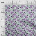 thumbnail image 2 of oneOone Polyester Spandex Light Blue Fabric Watermelon Sewing Material Print Fabric By The Yard 56 Inch Wide, 2 of 4