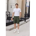 thumbnail image 5 of COOFANDY Men's Summer Beach Casual Shorts Lightweight Flat Front Golf Shorts with Pockets, 5 of 6