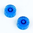 thumbnail image 1 of (F45) Ensemble de 2 Boutons de Vitesse style LP pour Guitare, Bleu, 1 of 4