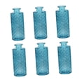 thumbnail image 3 of 6 jarrones de vidrio con forma de capullo para arreglos florales, portátiles, minimalistas, mini flores Azul cielo, 3 of 8