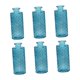 thumbnail image 3 of 6 jarrones de cristal con forma de capullo, contenedores decorativos para plantas, mini jarrones para sala de estar. Azul cielo, 3 of 8