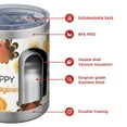 thumbnail image 4 of 12oz Tumblers Happy Thanksgiving Turkey Fall Pumpkin Vacuum Insulated Stainless Steel Travel Tumbler Cups Mug with Lid and Straw for Beer,Coffee,Beverages with Cleaning Brush for Cold & Hot Drinks, 4 of 5