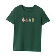 thumbnail image 3 of Camiseta para mujer, suave, clásica, transpirable, ajuste regular, ropa de recuerdo para mujer XL, 3 of 7