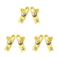 thumbnail image 1 of Sonducket 1 par de accesorios de rueda de zapata de freno de bicicleta, fijador de bloque, accesorios de ciclismo, adaptador de montaje fijo para Dorado 3piezas, 1 of 6